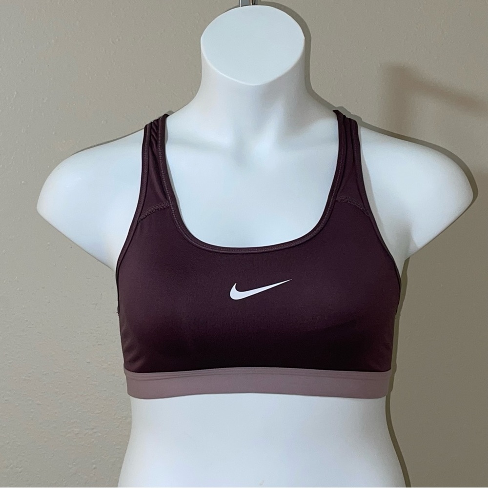 Nike Dri-Fit Women’s Lavender Lightly Padded Sports Bra, Size S